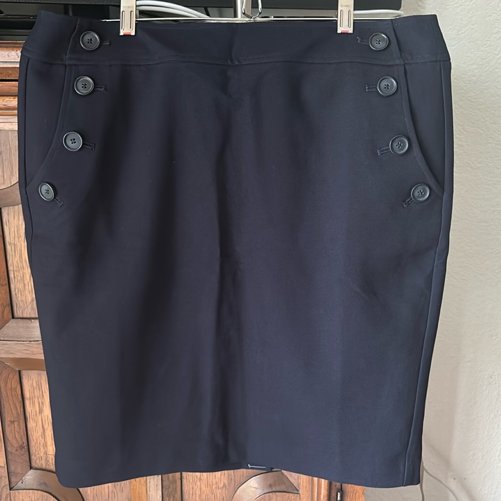 Navy blue Ann Taylor Loft skirt